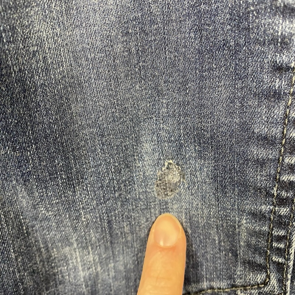 Mugsy Fultons Jeans Mens 40x34 Straight Leg Stretch Dark Wash Mid Rise‎ Denim - Picture 5 of 7